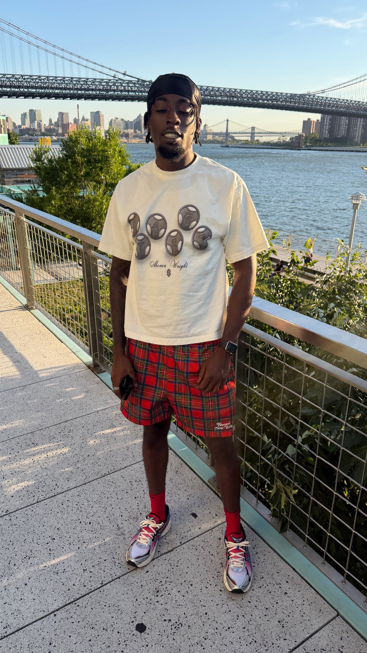 OS “Movin’ Weight” Tee - Cream