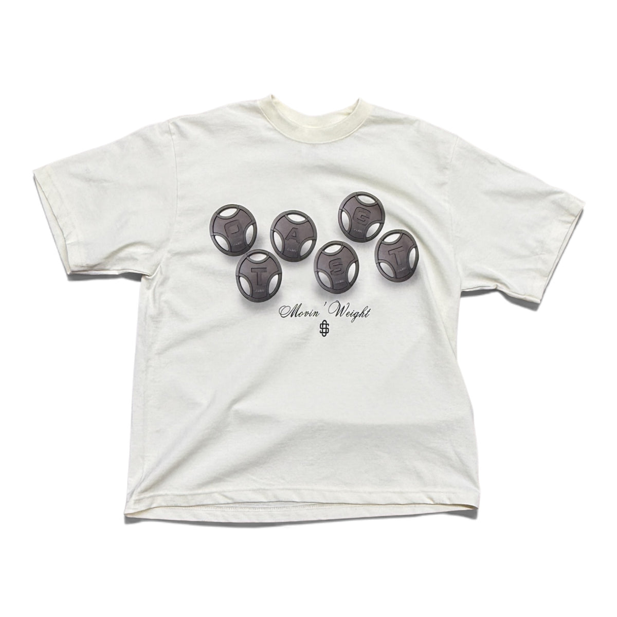 OS “Movin’ Weight” Tee - Cream